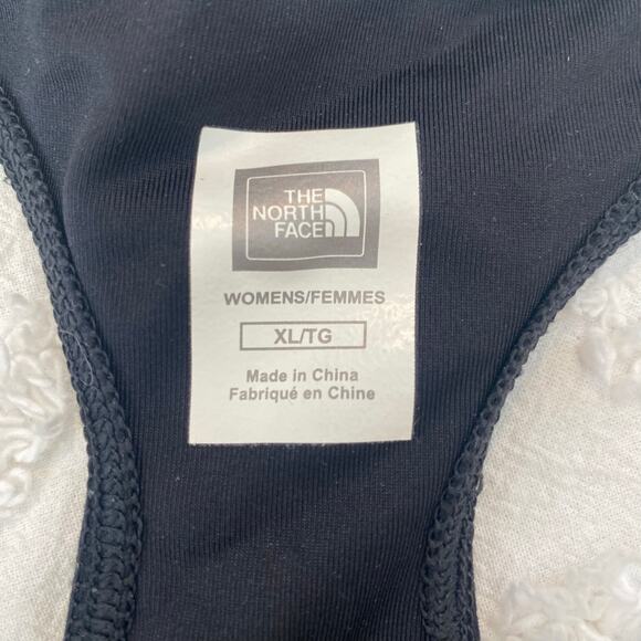 The North Face Sports Bra Size XL Racerback VaporWick Black Hiking Outdoor - Picture 3 of 4